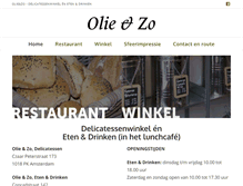 Tablet Screenshot of olieenzo.com